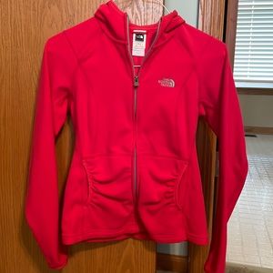 Womens XS The North Face Ted Zipper Hoodie Fleece
